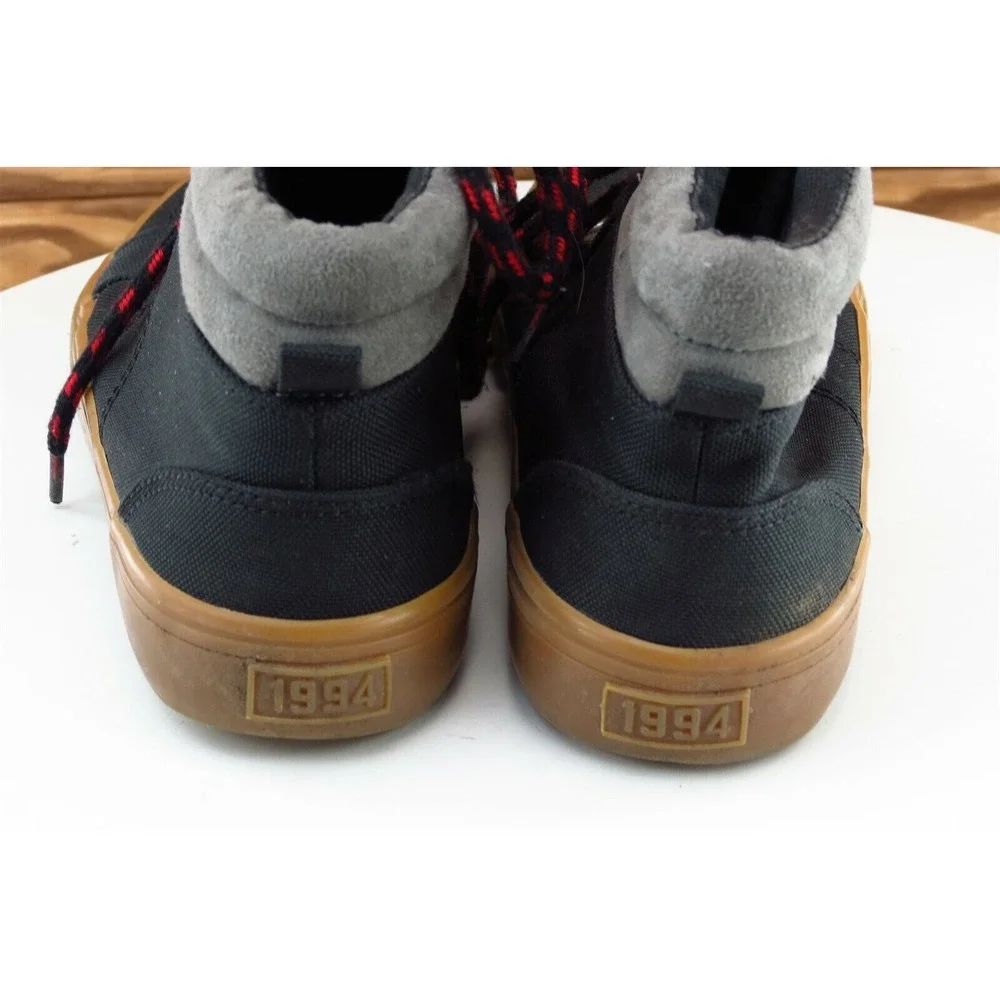Old Navy 1994 Youth Boys‎ Shoes Sz 2 M Black Fabric Fashion Sneakers